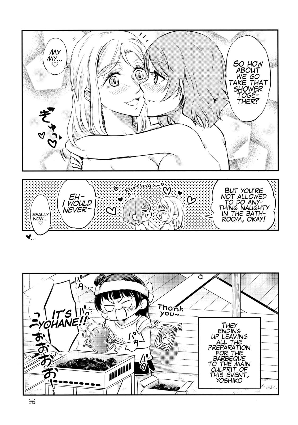 Hentai Manga Comic-What Happens When You Get Hard At The Beach-Read-22